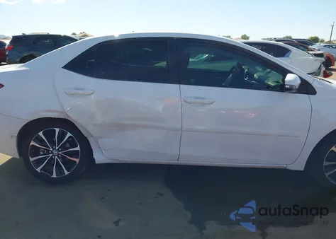 2017 Toyota Corolla Se из США, поврежденный, VIN 2T1BURHE0HC873377